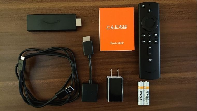 Fire TV Stick　同梱内容